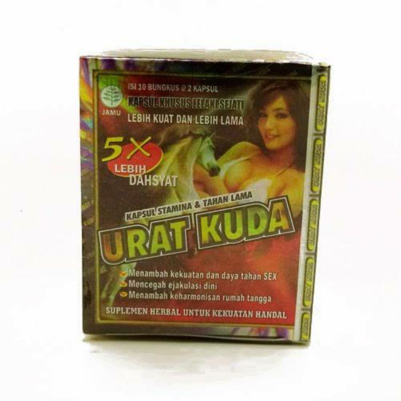 URAT KUDA 5x Kapsul 100% Berkhasiat