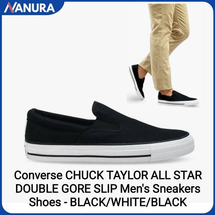 mens converse slip on sneakers