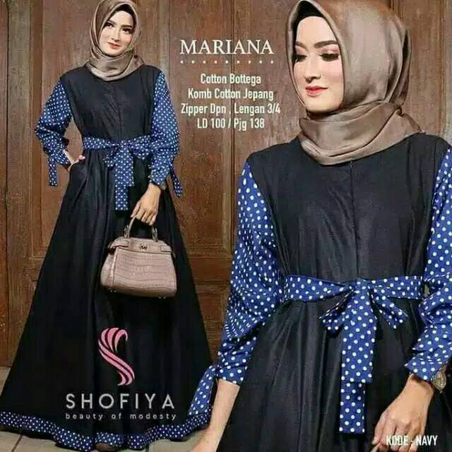 Mariana polka dress / dres terbaru / dress murah