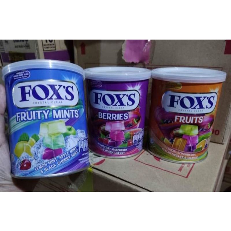 

Permen Fox Fox's Candy Kaleng 180 g