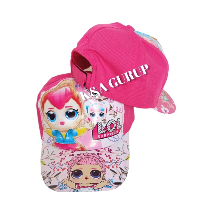 topi anak terbaru karakter PRICESS,HELLO KITY,MASHA and the BEAR,KUDA PONY,FROZEN/TOPI ANAK perempuan TERLARIS Bisa (COD)