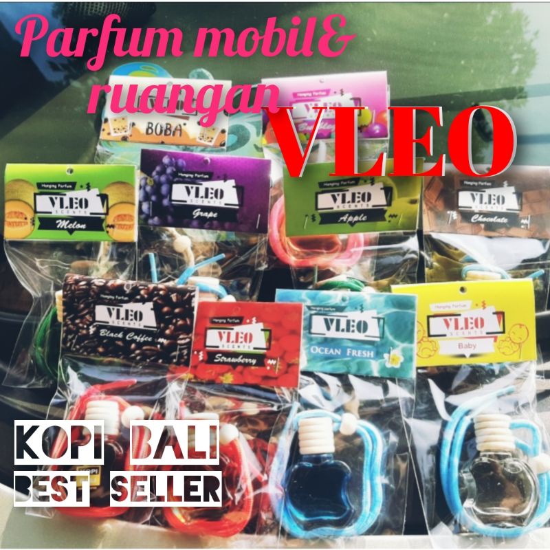 Parfum kopi bali botol apel pengharum mobil ruangan