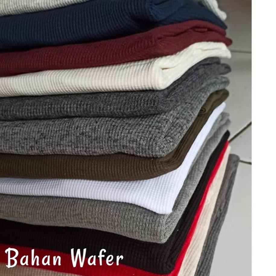 Termurah KAOS IMPORT RIB WAFER PANJANG / GROSIR KAOS GAP RIP Z&K