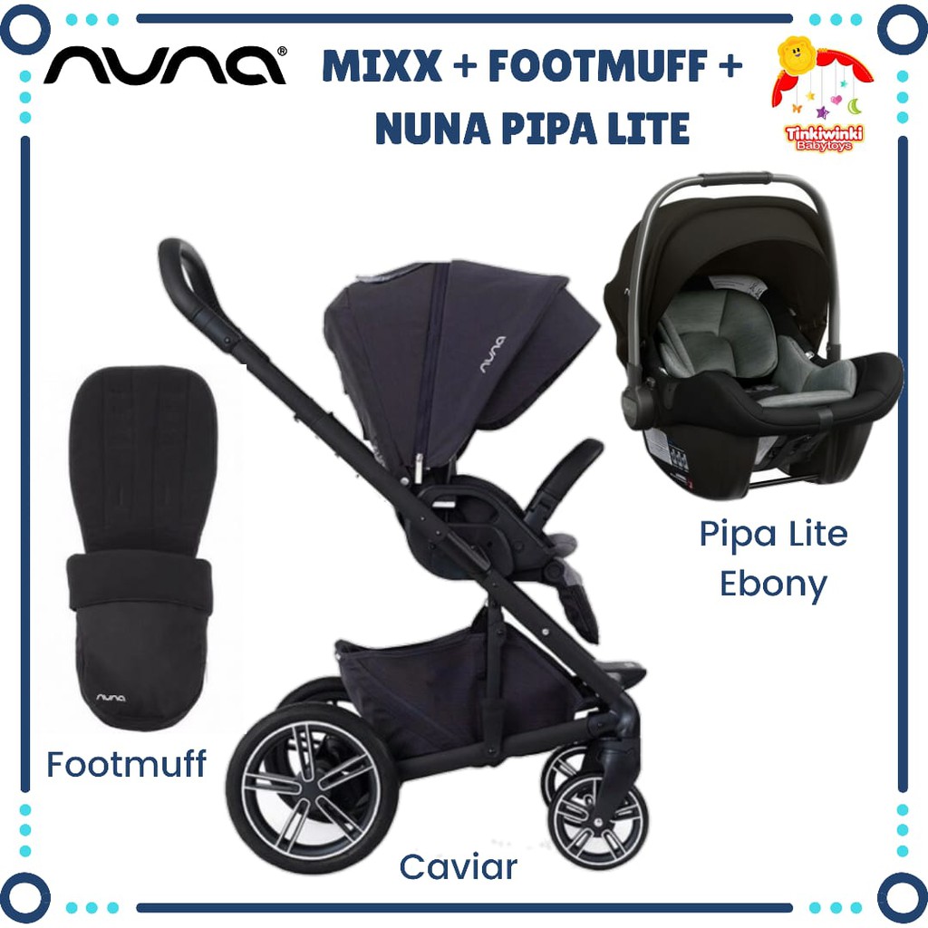 nuna stroller 3 in 1