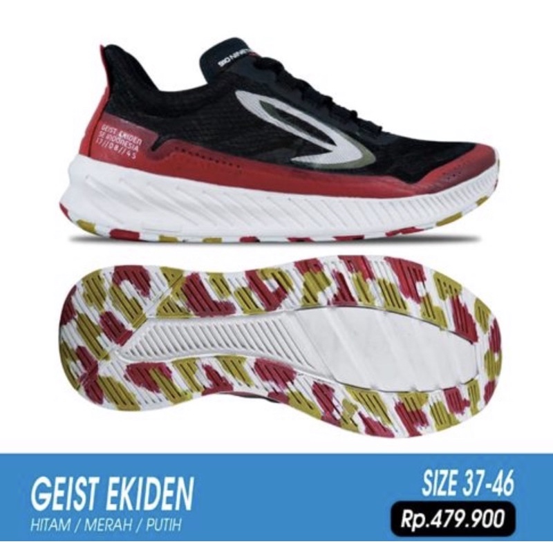 Sepatu Running 910Nineten Geist Ekiden