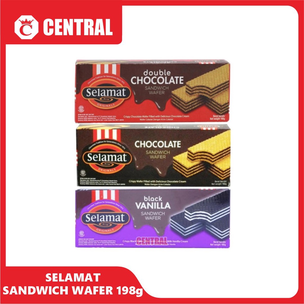 

SELAMAT SANDWICH WAFER 198G