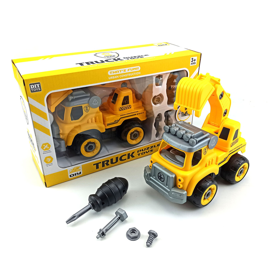 excavator construction toy