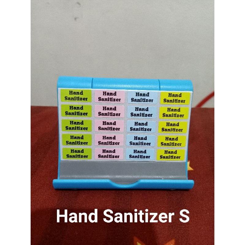 

Stiker Label Sabun Shampoo Handsoap Hand Soap Hand Sanitizer Waterproof size S isi 20 pcs