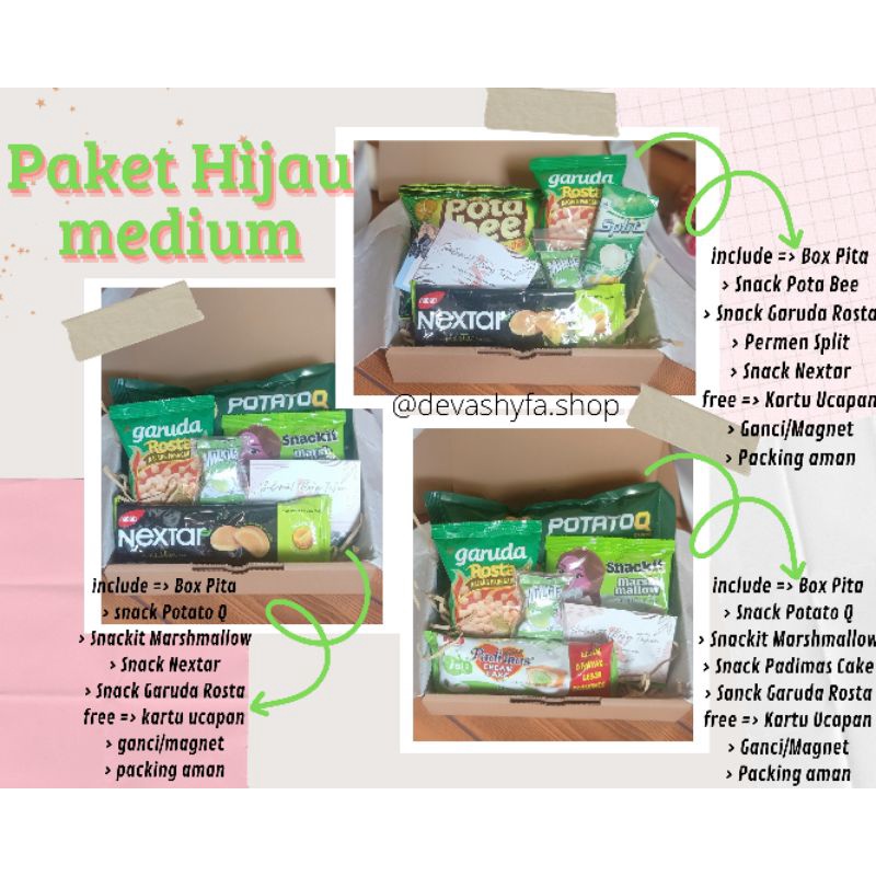 

Snack Box/Gift Box/Hampers Snack/Kado Ulang Tahun Wisuda