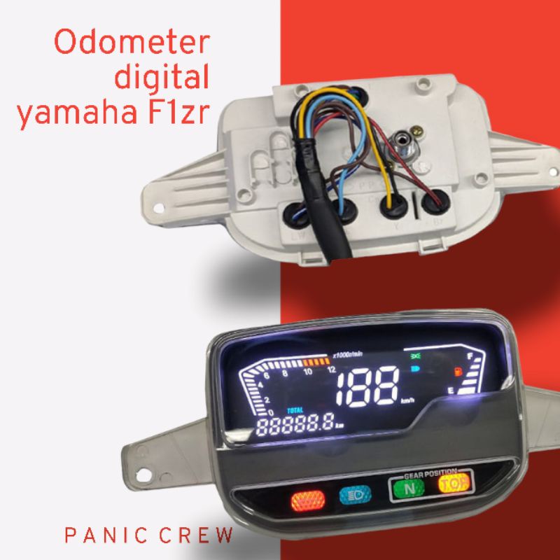 Speedometer Digital Yamaha F1ZR FIZR V 110 ZHE POSWAN SEMUA TAHUN