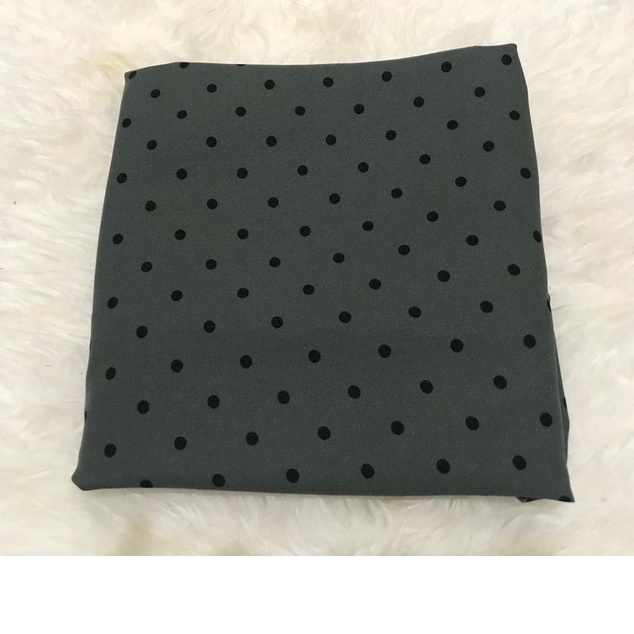 rok polka L-XL-XXL/rok panjang wanita bermotif polkadot kecil/rok maxi-ARMY