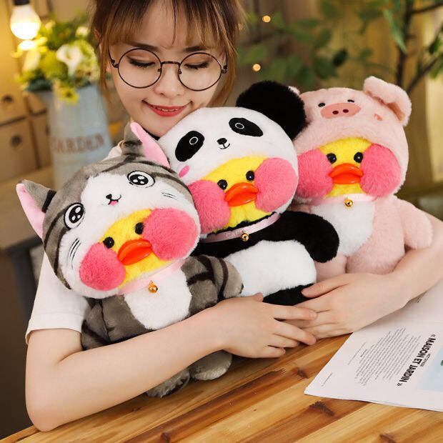 BONEKA FANFANCHU LALA FANFANCHUU BEBEK UNICORN STITCH TOTORO CORGI PANDA KELINCI PIG NYANKO