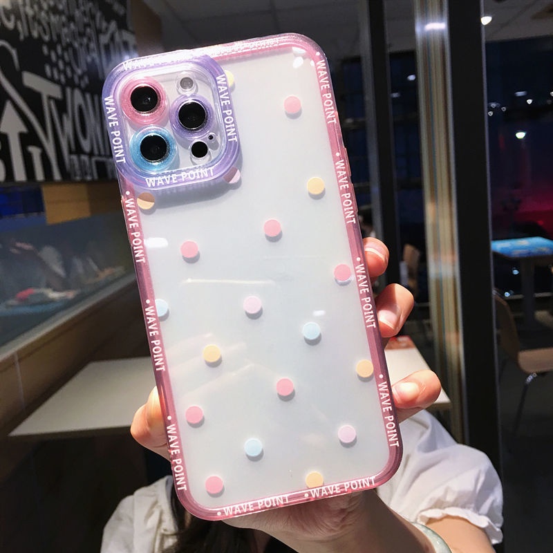 Soft Case Transparan Motif Cdbd Untuk Iphone X Xs Max Xr 7 8 Plus 12 13 11 Pro Max