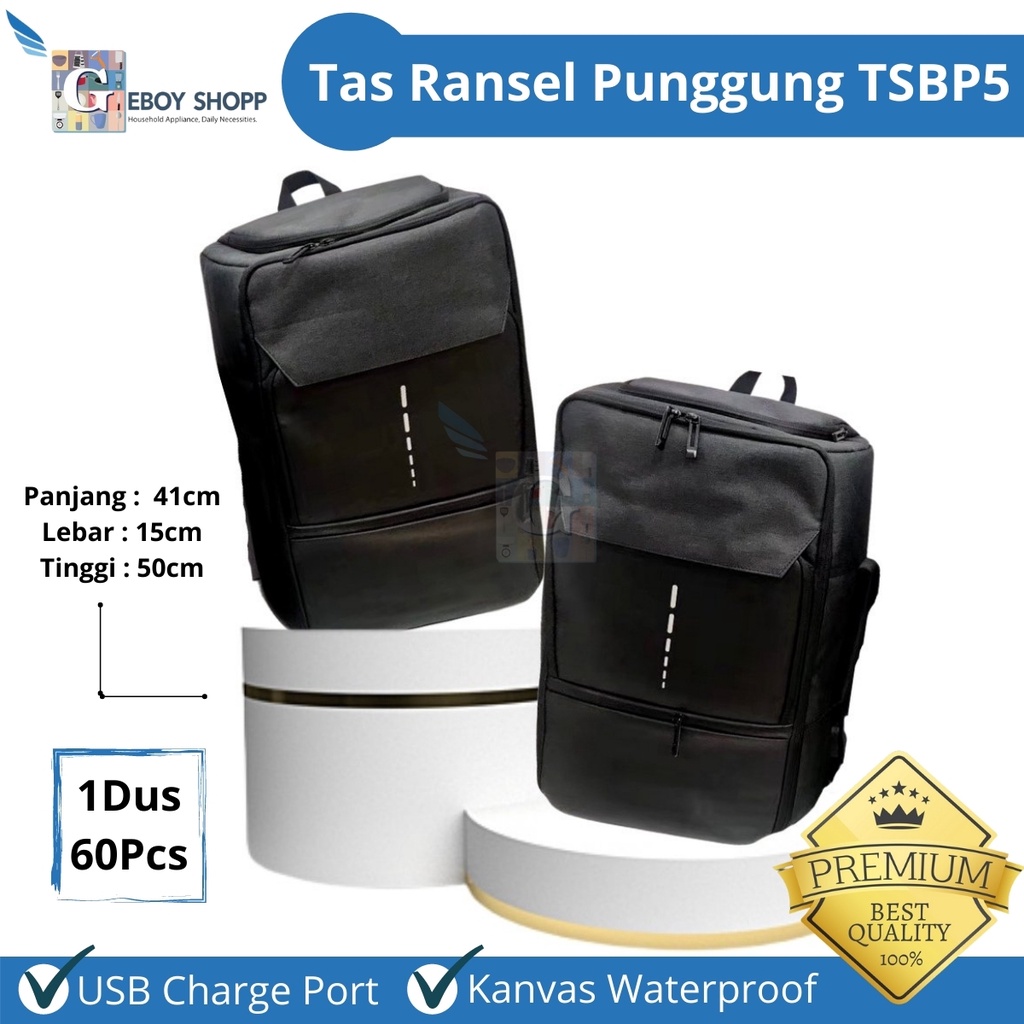 Tas Ransel Punggung Pria Classic Design - TSBP5