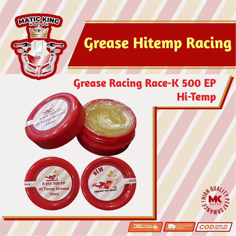 Grease minyak gemuk pelumas bearing cvt hi temp  Race-K