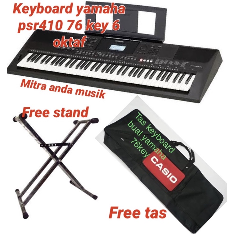 Keyboard piano yamaha psr ew410
