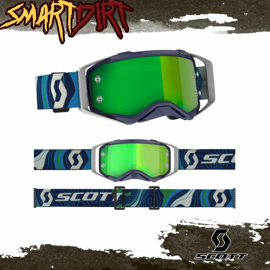 GOGGLE CROSS SCOTT PROSPECT ORIGINAL BLUE GOGGLE MX SCOTT PROSPECT ORI