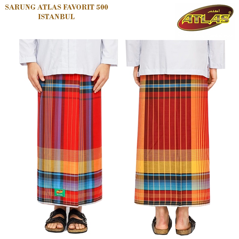 Sarung Atlas Favorit ITB Motif Istanbul Sarung Atlas Tenun Dewasa