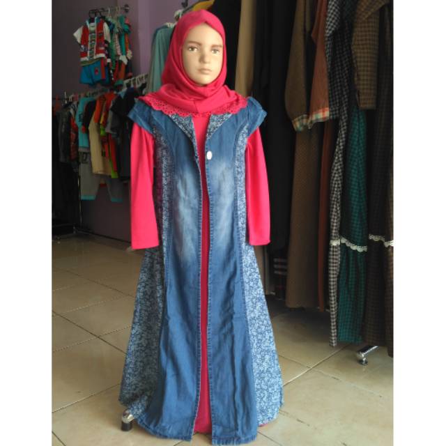 Gamis anak outer pisah