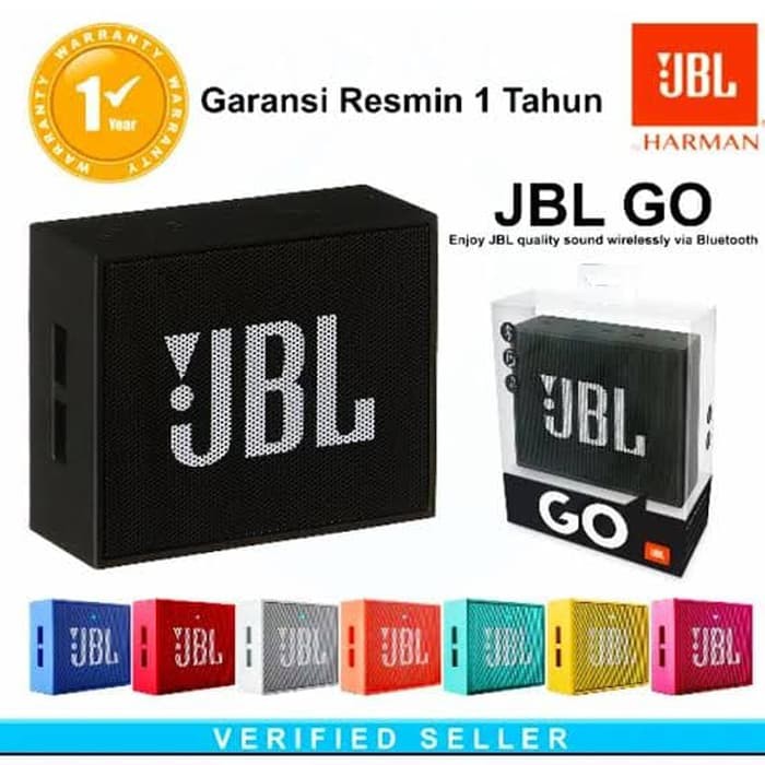 Speaker Bluetooth JBL GO Original 100%