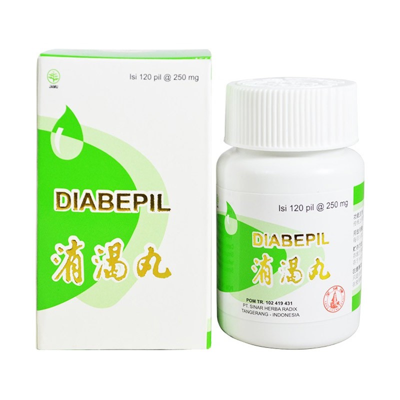 Diabepil xiao ke wan obat diabete obat kencing manis