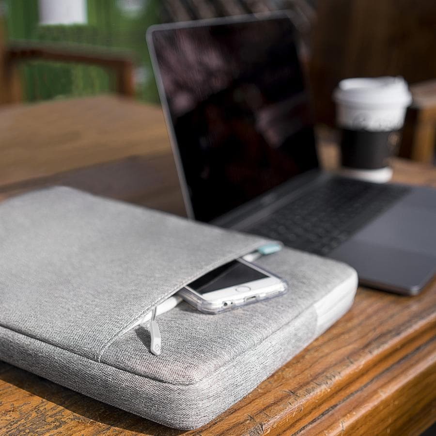 TAS LAPTOP SLEEVE CASE MACBOOK AIR/PRO TOMTOC A13-C01G 13.3 INCH GREY ORIGINAL