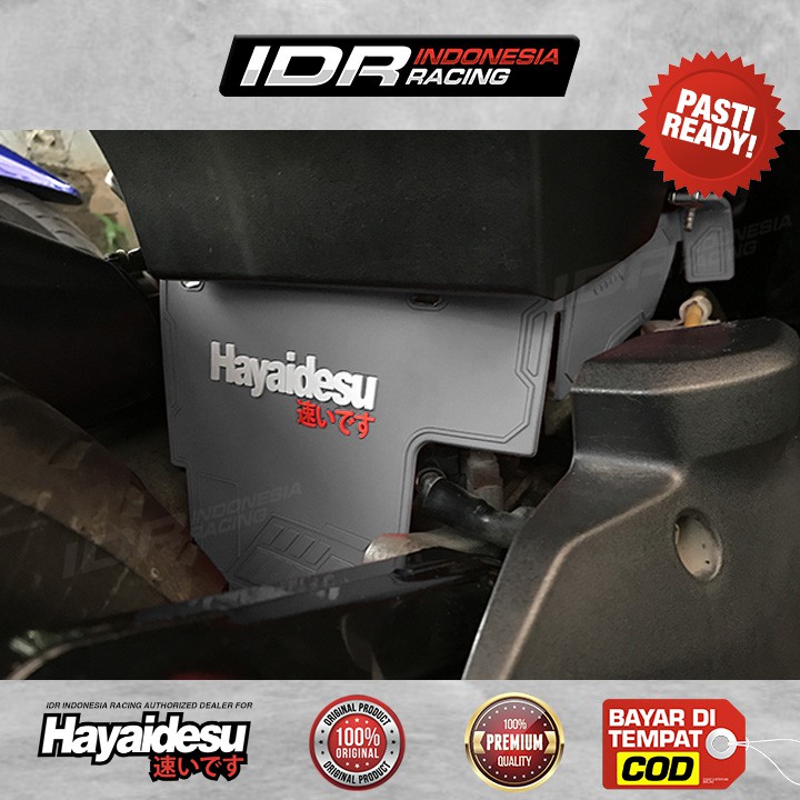 Hayaidesu Mudflap Yamaha Lexi 125 Mud Flap Guard Karet Penahan Lumpur Motor Premium