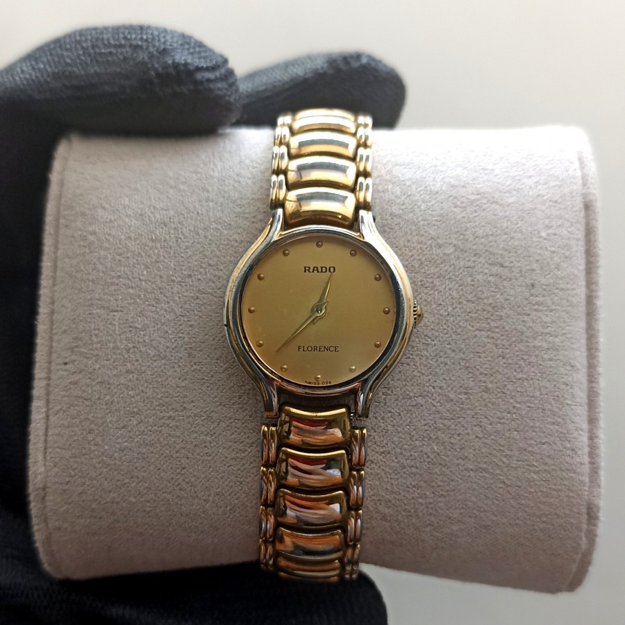 Jam Tangan Wanita Fashion Terbaru Original Preloved Murah Rado Florence Quartz