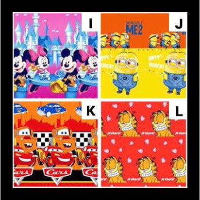 SELIMUT BULU KARAKTER 400GR 140X190 / SELIMUT PANEL / SELIMUT ANAK - TAZMANIA