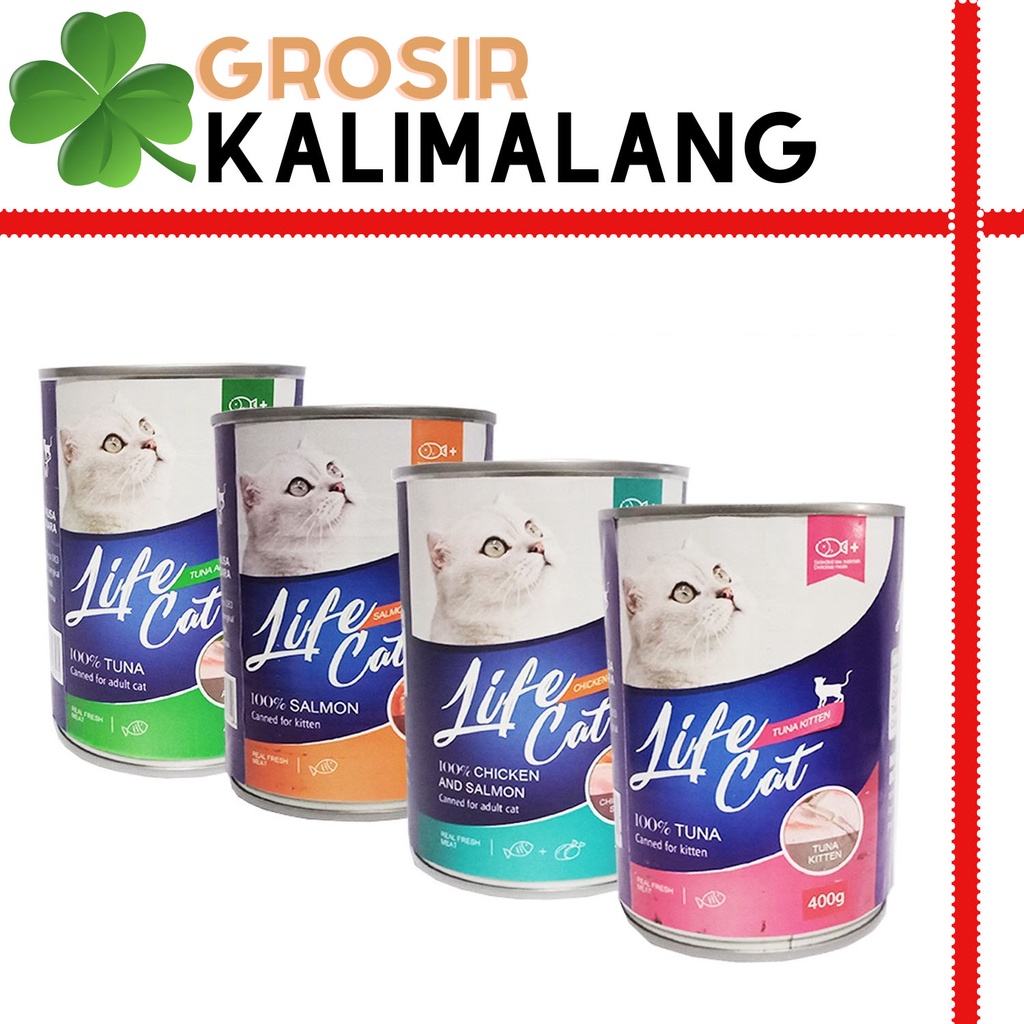 Life Cat All Varian 400gr (Grab/Gosend)