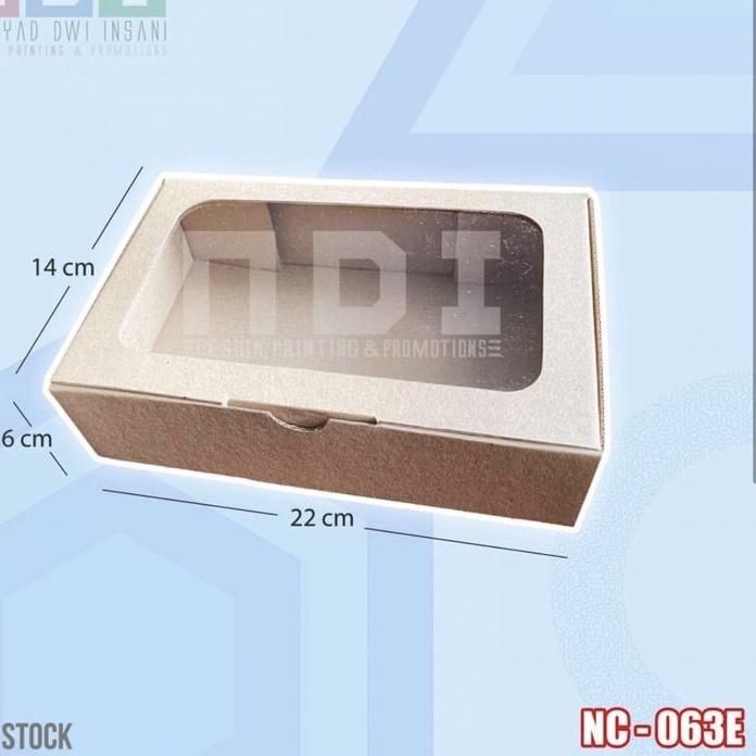 

➾ DUS BOX CORRUGATED + MIKA 1 PAK (ISI 20 pcs) Uk. 22x14x6cm ➬