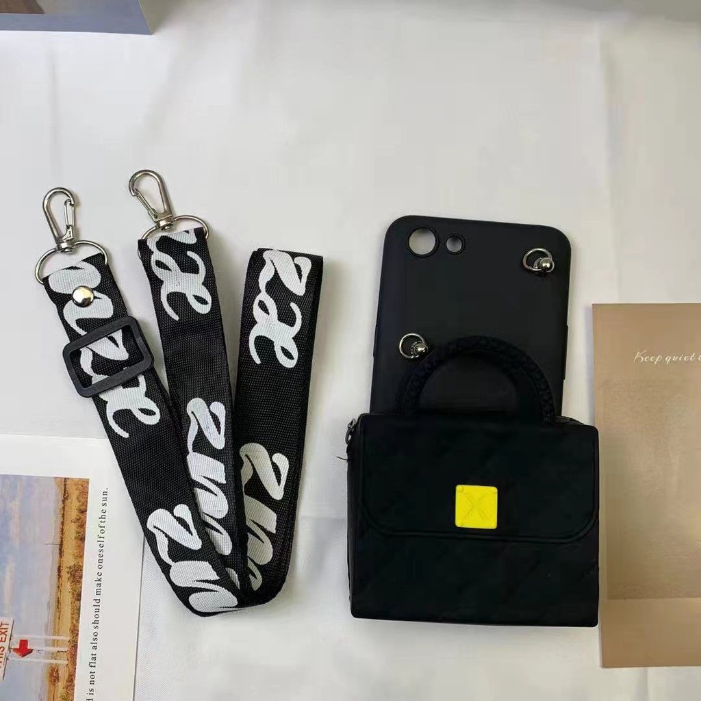 INFINIX HOT 8 LITE CASE NEW 2021 TAS SELEMPANG DOMPET + TALI (JAYA ACC)