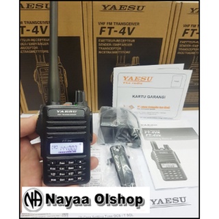 Jual HT YAESU FT 4V VHF ORIGINAL ORIGINAL YAESU FT 4 FT4 YAESU VHF ...