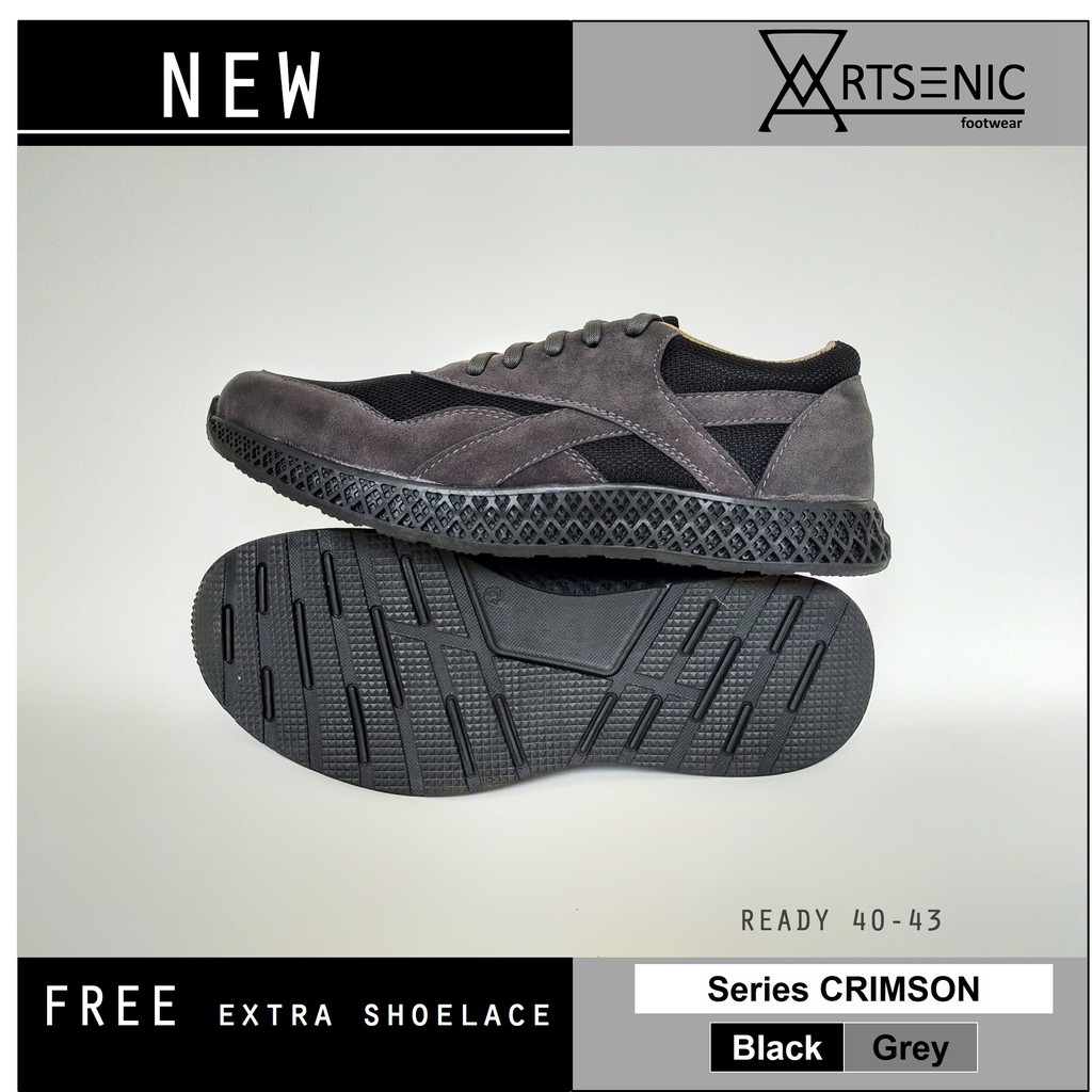 TOP SELLER ☆ Sepatu Pria  Sepatu Sneaker ARTSENIC crimson  Spesial limited Edition Kualitas Supe