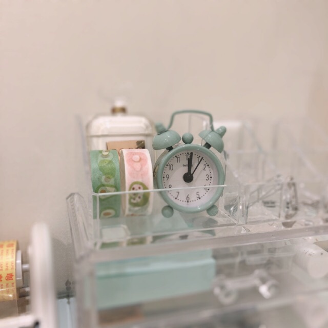 Informa Jam Weker Alarm Mini Pastel, Mini Twin Bell Alarm Clock, Merek Twilight
