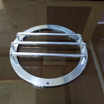 Gril tutup speaker 6.5 inch chrome