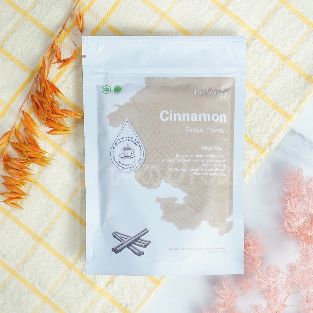 

Cinnamon Extract Powder by Herbilogy - Kayu Manis