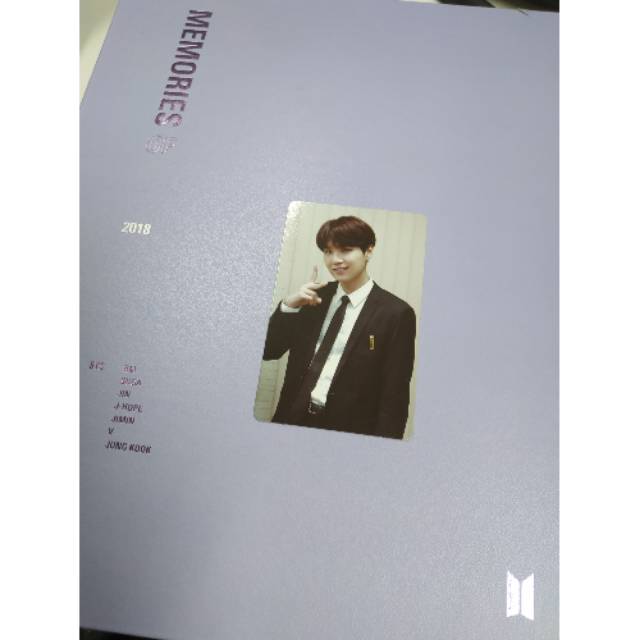 PC SUGA BTS Memories 2018 (DENT)