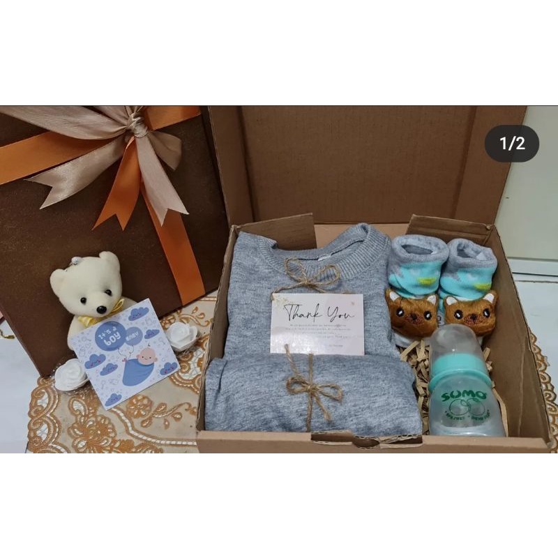 

Paket HAMPERS GIFT NEW BORN BABY