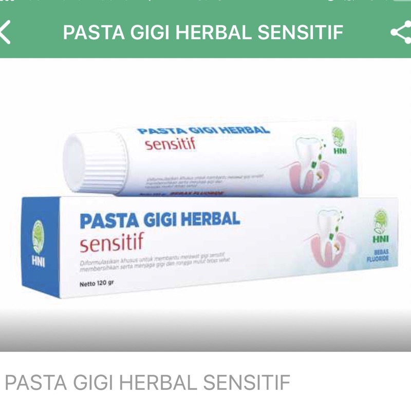 PGH Siwak Sensitif