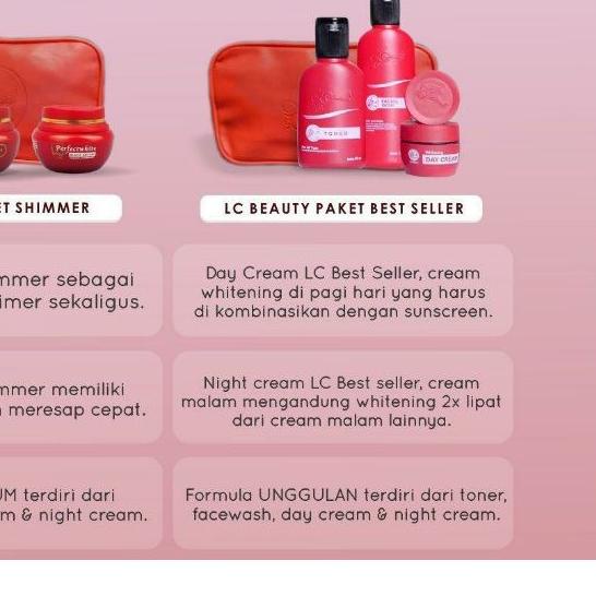☚ LC Beauty Paket Shimmer LC Beauty KF Skin ✽