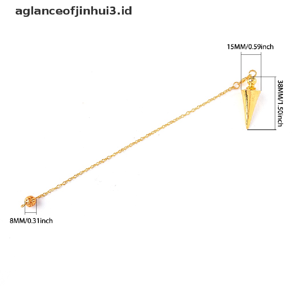 Pendulum Spiritual Antik Bahan Metal Untuk Penyembuhan