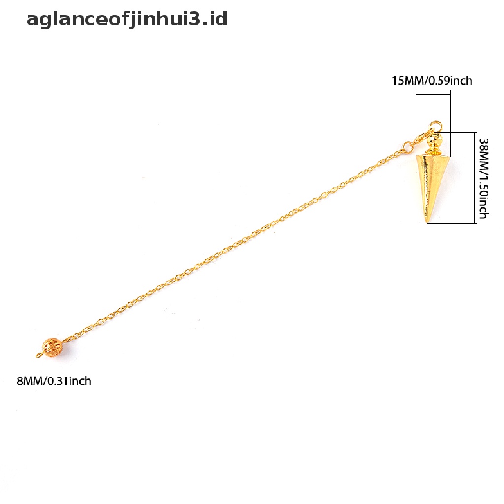 Pendulum Spiritual Antik Bahan Metal Untuk Penyembuhan