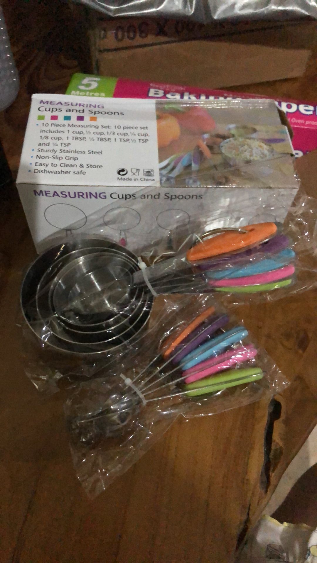 Aigootan Medan Alat Takar Stainless Steel (isi 10 Pcs) / Sendok Ukur / Measuring Spoon Cup Premium