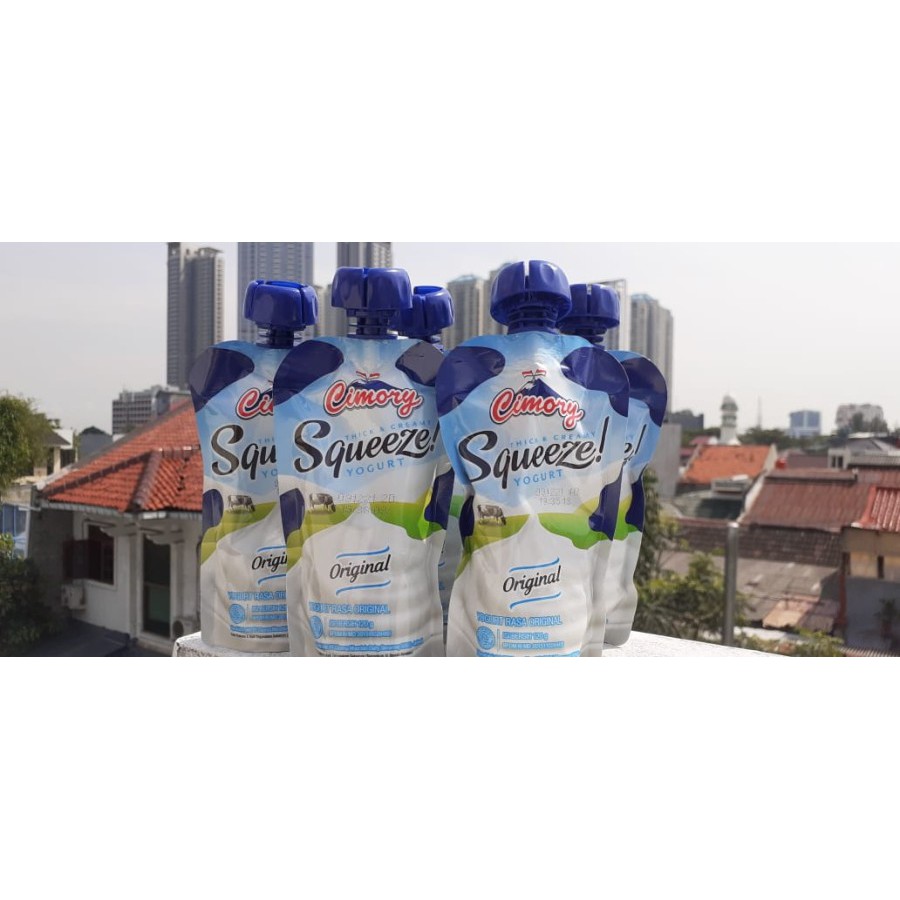 Cimory Squeeze Yogurt Original Fresh