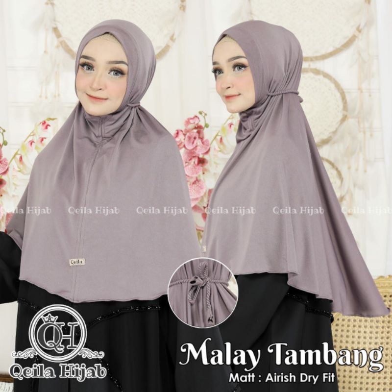 𝗦𝗛𝗘𝗟𝗢𝗩𝗘𝗦𝗛𝗢𝗣𝗣 - ORI QL HIJAB KHIMAR MALAY TALI TAMBANG PREMIUM ORIGINAL QIELA QEILA HIJAB JUMBO SYARI