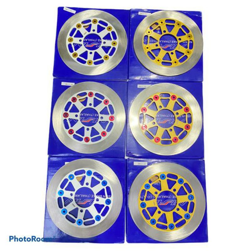 PIRINGAN CAKRAM DEPAN NISSIN FLOATING 220MM HONDA BEAT-VARIO-SCOOPY  MIO XEON 220mm