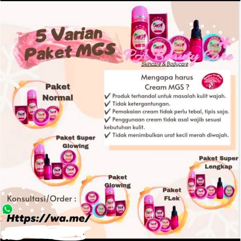 Cream MGS (Membahana Glow Skincare)