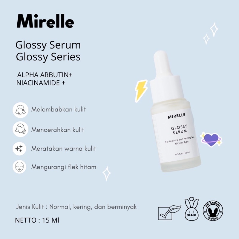 Mirelle Glossy Serum (Glossy Series)
