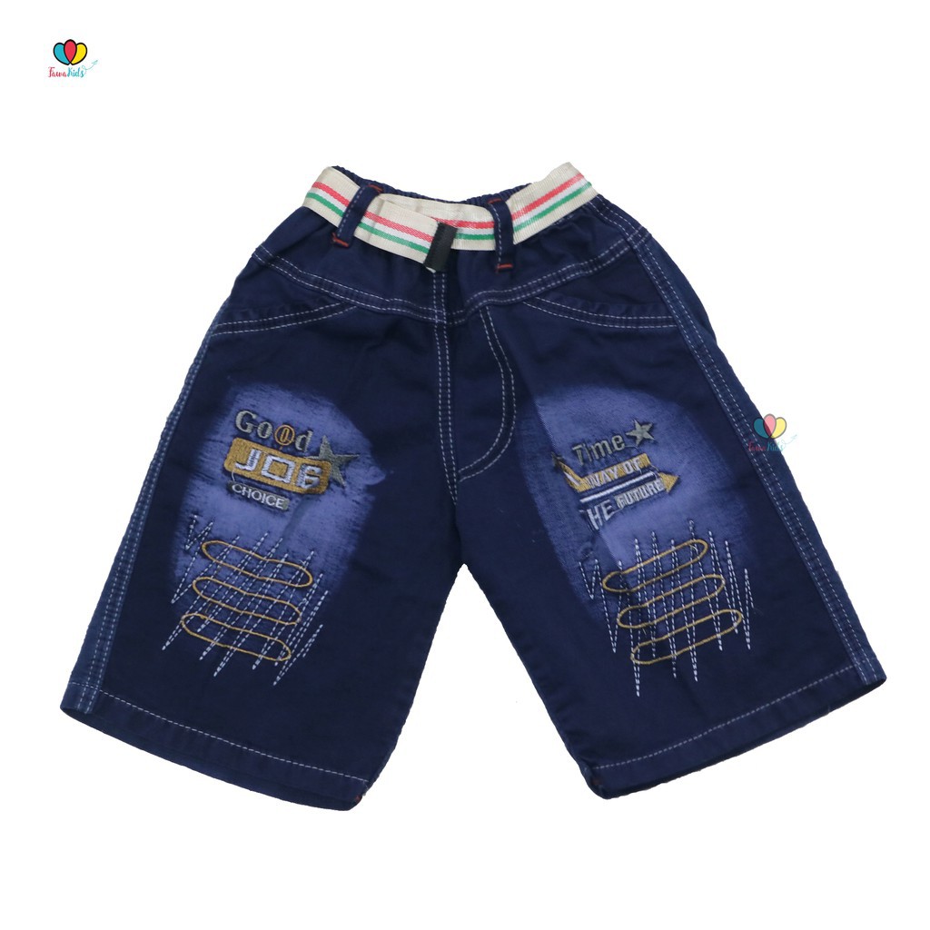 Celana Jeans uk 3-5 Tahun Jeans Pendek Levis Anak Laki Polos Pants Jins Denim Murah Import Cowok